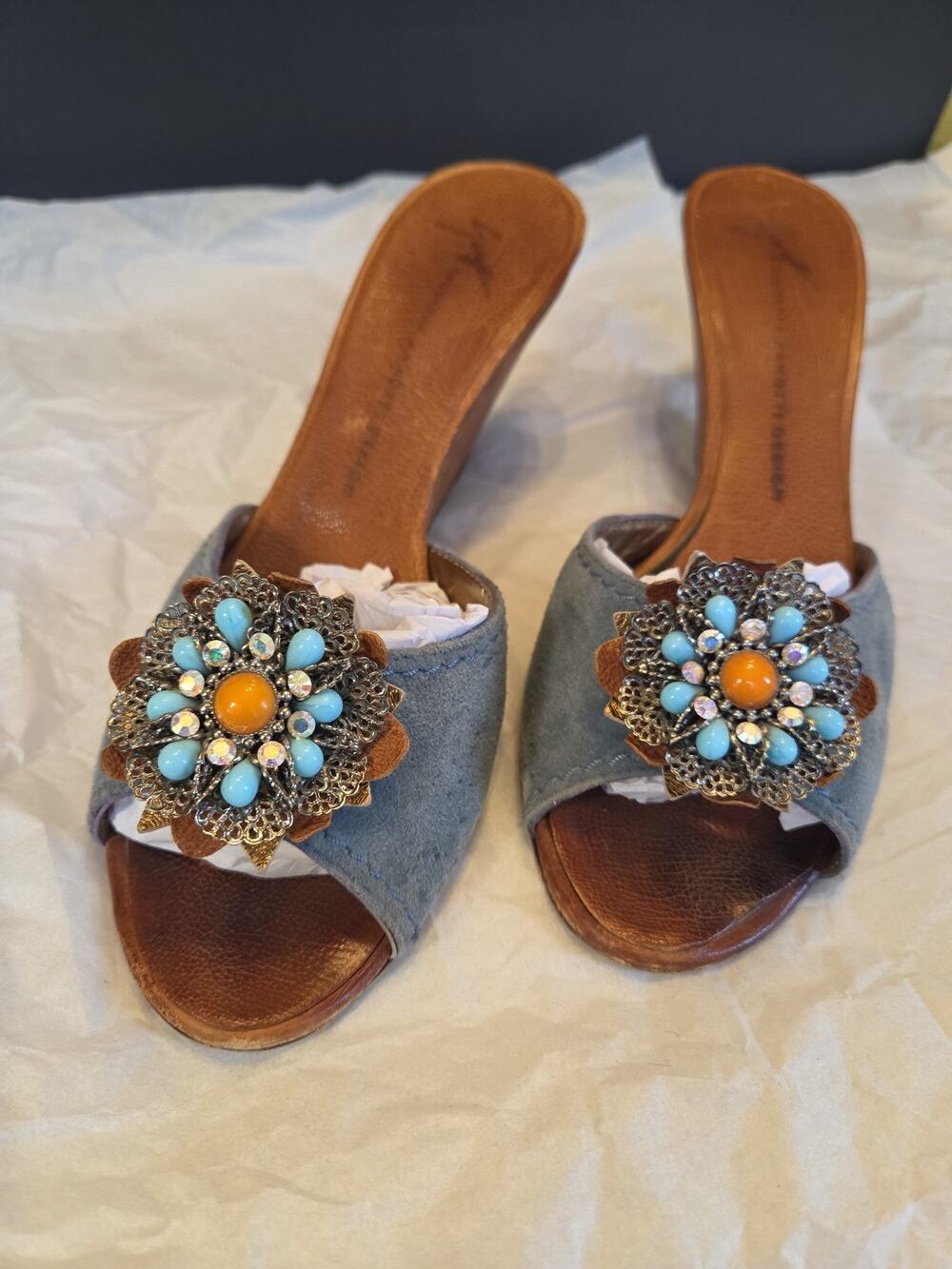 New Giuseppe Zanotti Wedges 8.5